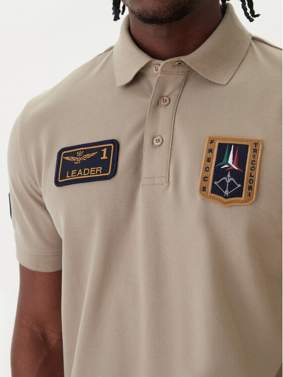 Aeronautica Militare Aeronautica Militare Polo 261PO1927UP00191 Beis Regular Fit