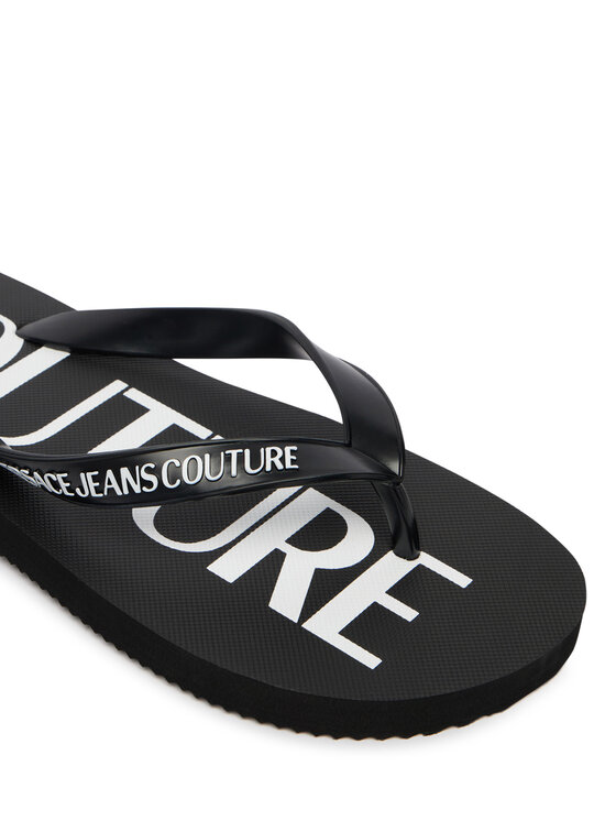 Versace Jeans Couture Žabky Versace Jeans Couture 80VA3SQ7 ZSS81 Černá