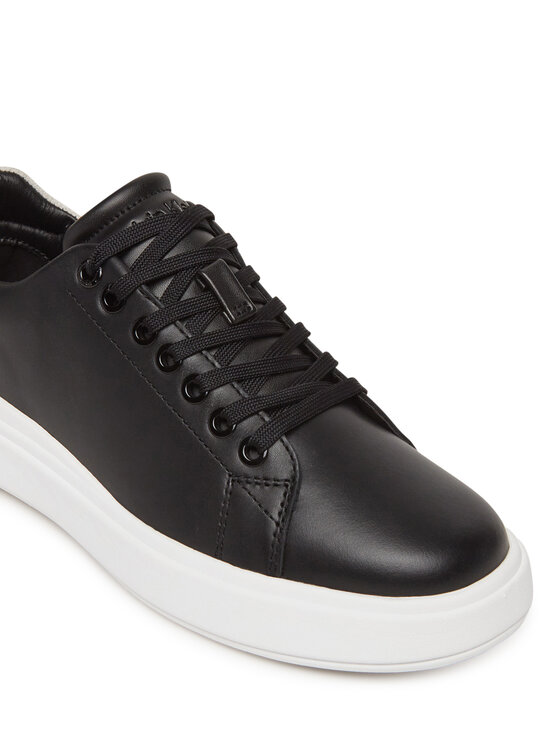 Calvin Klein Sneakers Calvin Klein Cupsole Lace Up - Suede Bt HW0HW02404 Negru