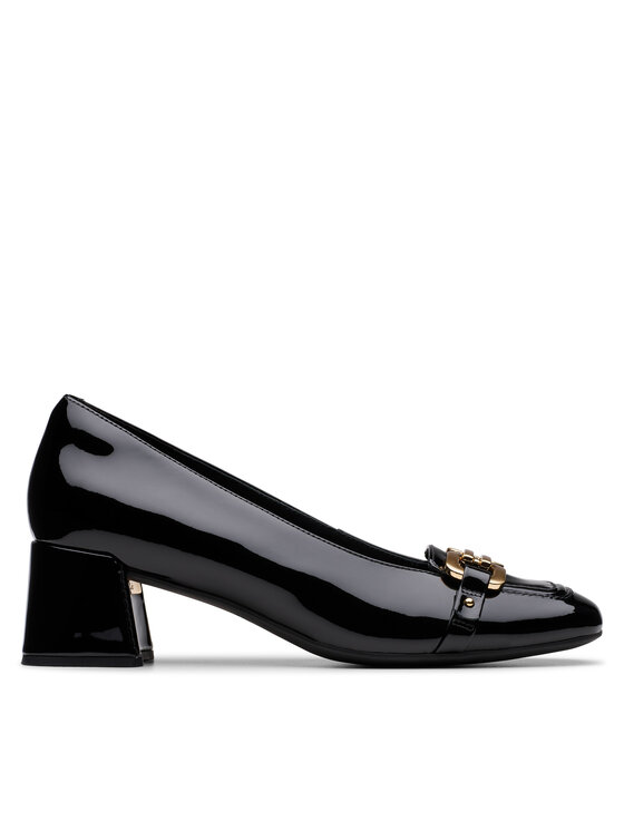 Clarks Salonarji Clarks Nyta45 Court 26181317 Črna