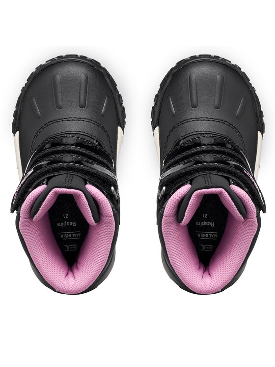 Geox Snehule Geox B Trekkyup Girl B Abx B566MC 054FU C9231 M Čierna