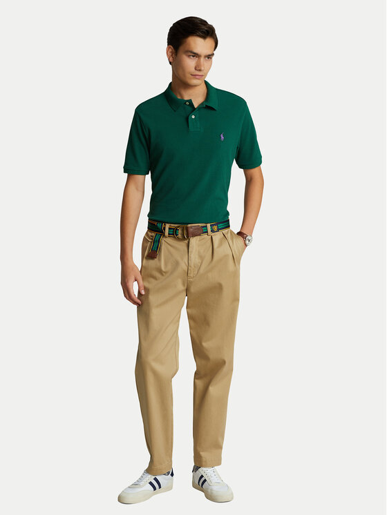 Polo Ralph Lauren Polo Ralph Lauren Поло 710782592016 Зелений Custom Slim Fit