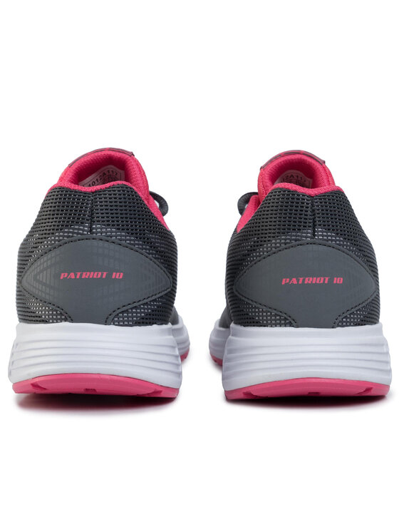Asics Маратонки за бягане Asics Patriot 10 1012A117 Сив