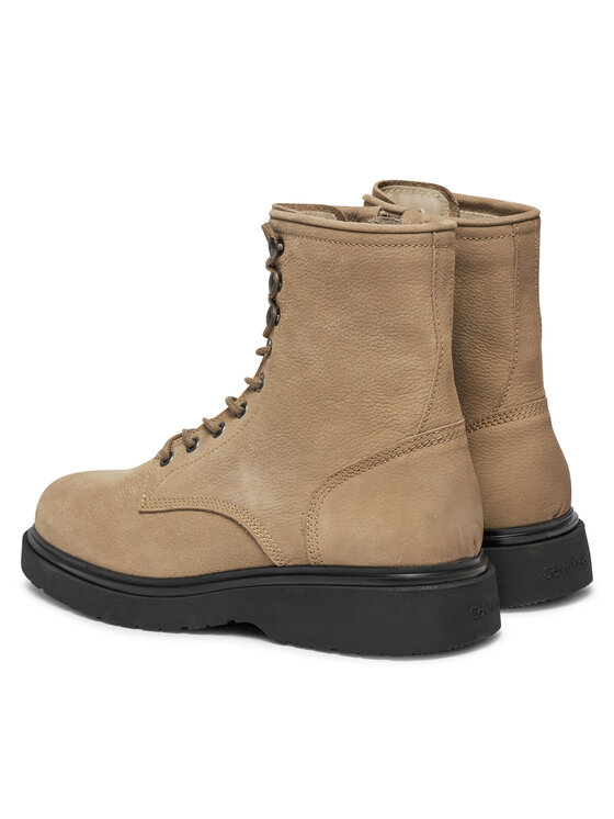 Calvin Klein Šnurovacia obuv Calvin Klein HM0HM01576 Béžová