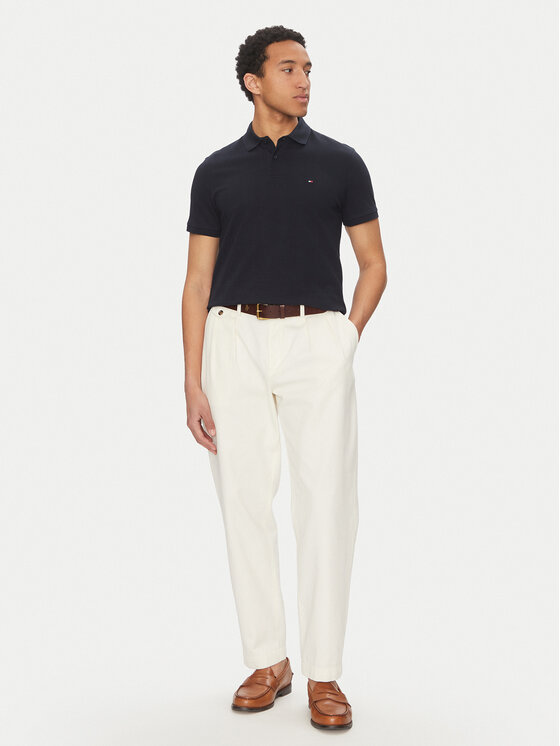 Tommy Hilfiger Tommy Hilfiger Polo Vertical MW0MW38951 Σκούρο μπλε Regular Fit