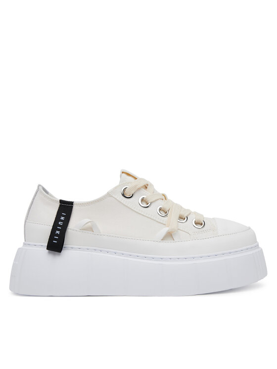 Inuikii Кеди Inuikii Matilda Canvas Low 30102-025 Білий