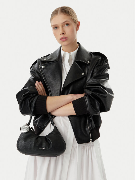 Calvin Klein Bolso Calvin Klein Engraved Hw LV04F3554G Negro