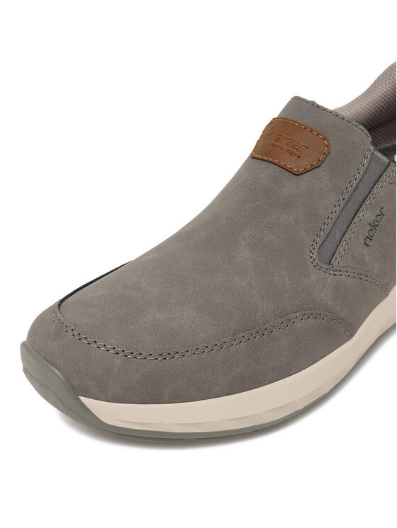 Rieker Półbuty Rieker 11550-42 Szary