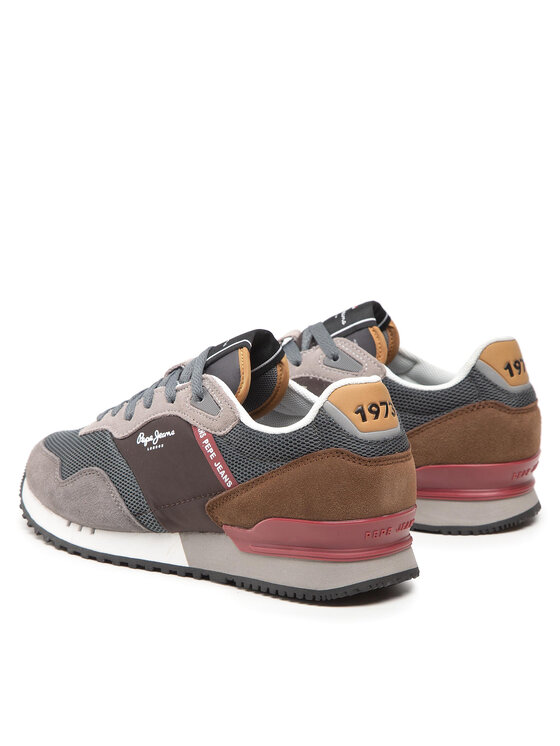 Pepe Jeans Sneakers Pepe Jeans London One Tonal PMS30873 Gri