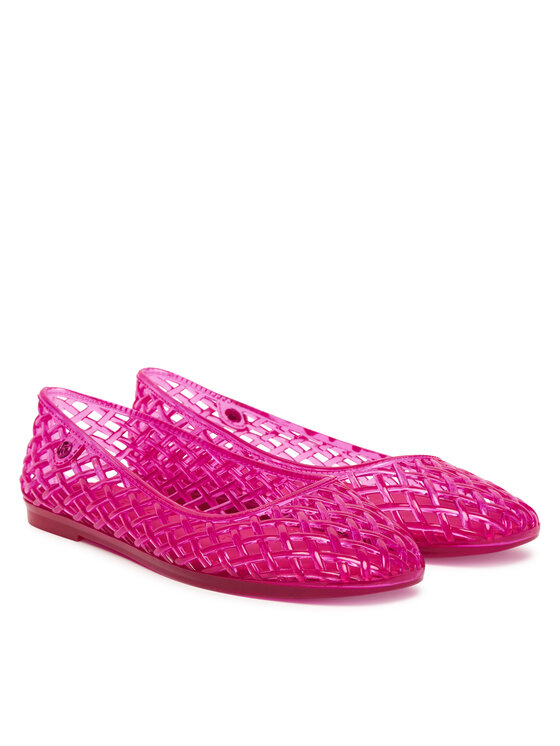 MICHAEL Michael Kors Балетки MICHAEL Michael Kors Pixie Jelly 40S6PXFP2Q Рожевий