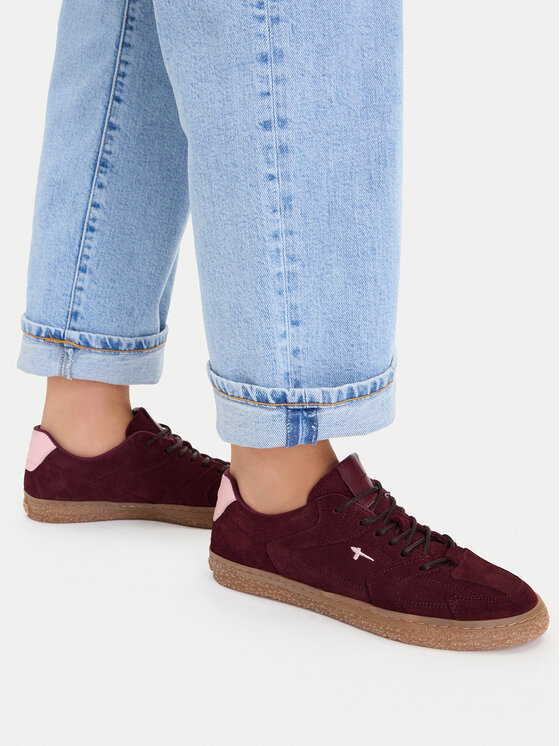 Tamaris Sneakersy Tamaris 1-23600-47 Bordó