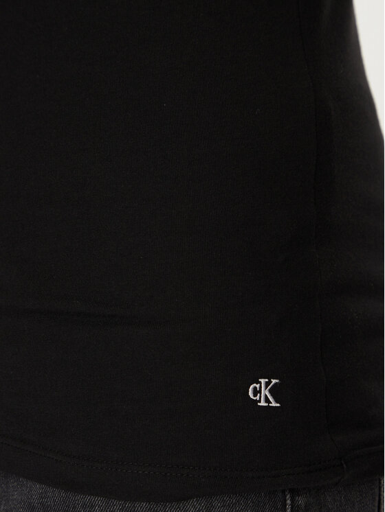 Calvin Klein Underwear Calvin Klein Underwear Σετ τιραντάκια Tank 3Pk LV00NB4184 Μαύρο Slim Fit