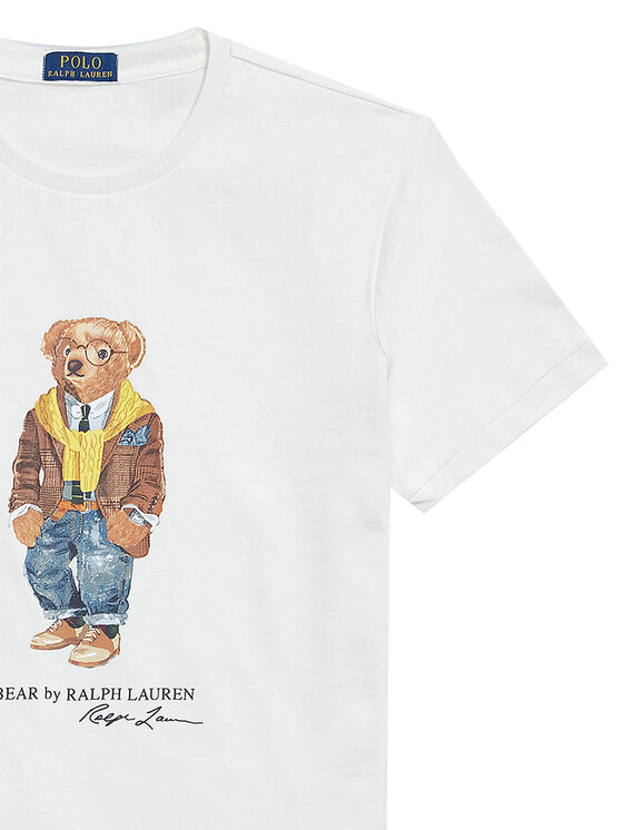 Polo Ralph Lauren Polo Ralph Lauren Camiseta 710P07346001 Blanco Regular Fit