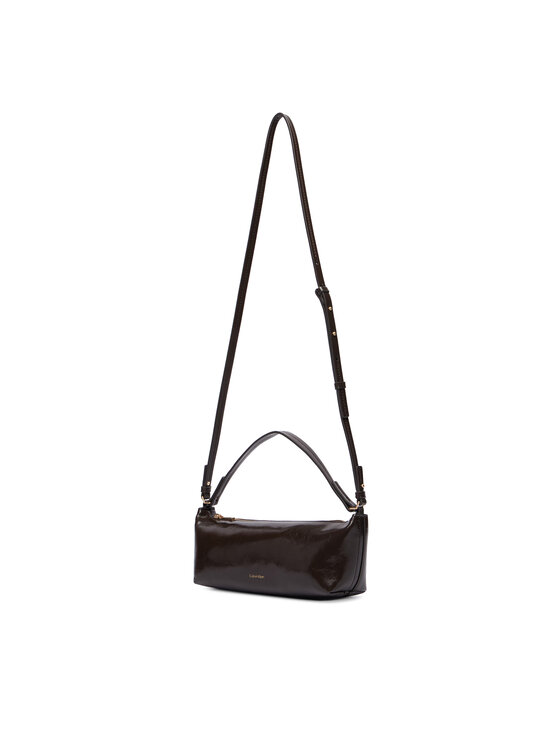Calvin Klein Torebka Calvin Klein Foil Logo Glossy Conv Bag LV04F3738G Brązowy
