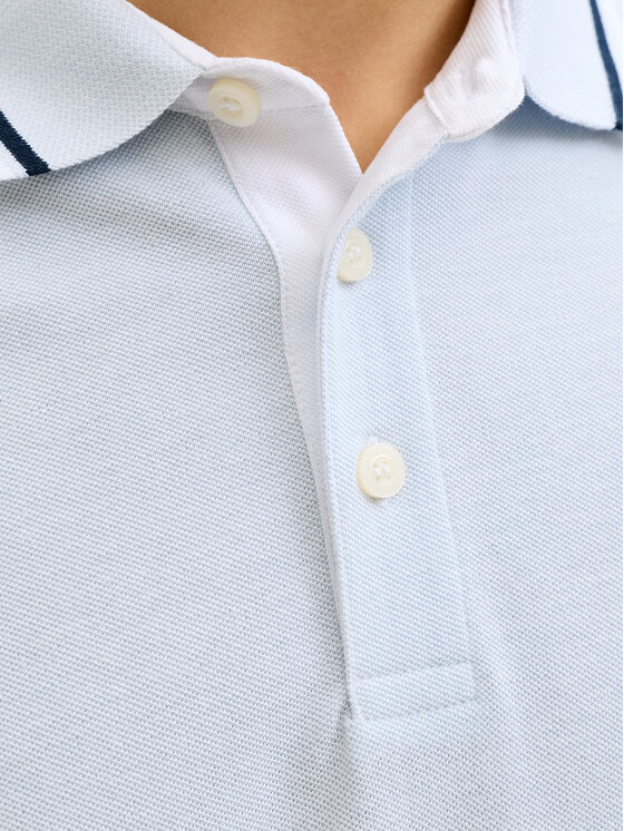 Jack & Jones Jack & Jones Polo Paulos 12136668 Azul claro Regular Fit