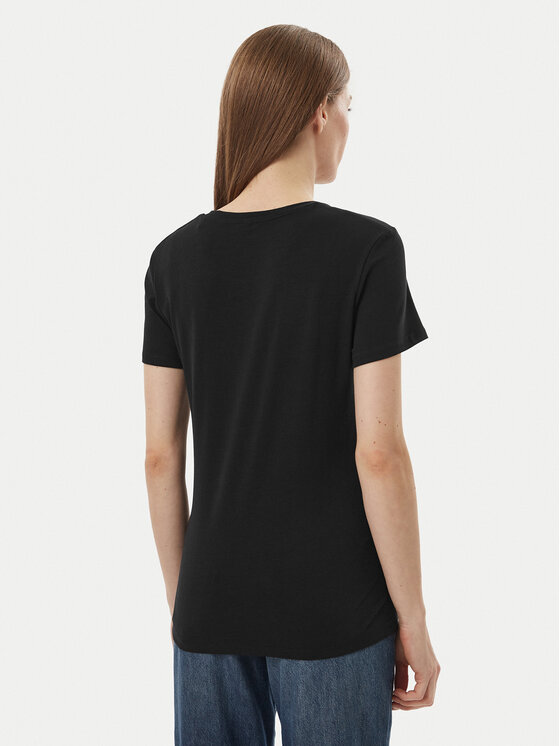 Guess Guess T-shirt O5RI01 KBBU1 Nero Slim Fit