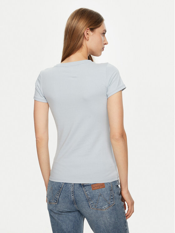 Guess Guess Marškinėliai 159539 Žalia Classic Fit