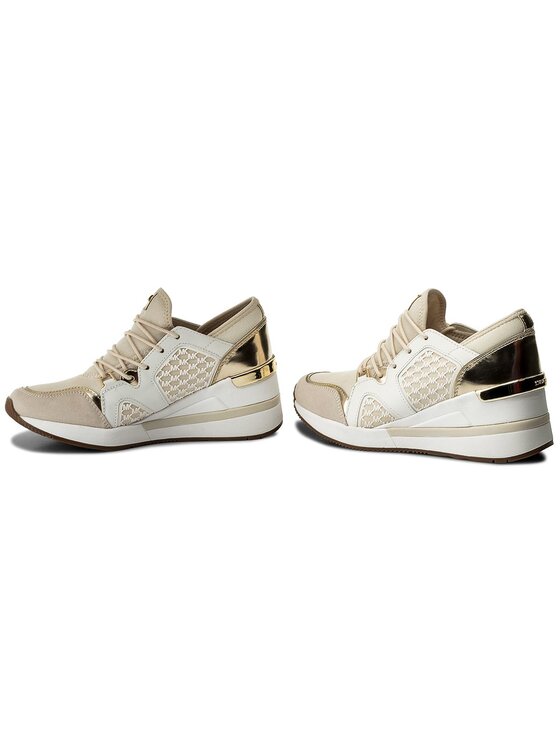 MICHAEL Michael Kors Snīkeri MICHAEL Michael Kors Scout Trainer 43T7SCFS9D Bēšs