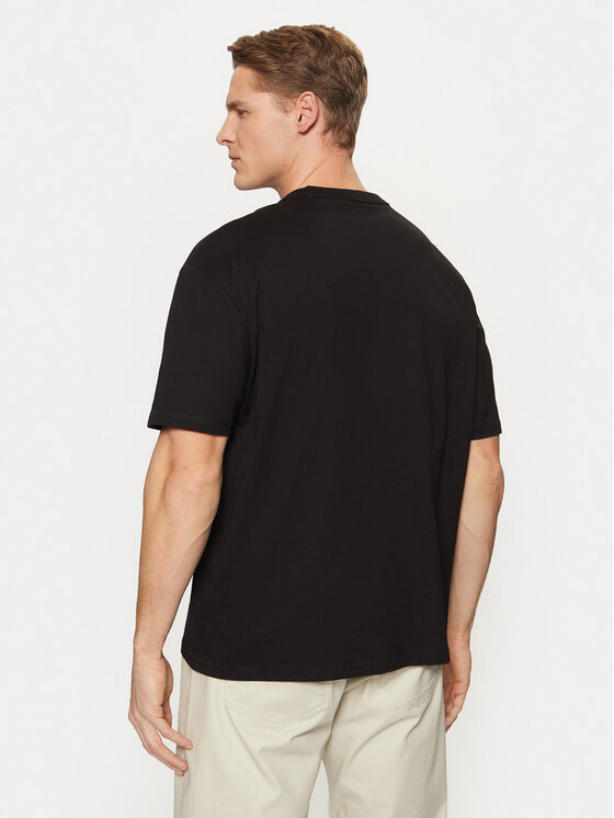 Guess Guess Футболка M5RI35 K8FQ4 Чорний Oversize