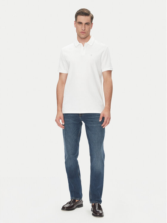 Calvin Klein Calvin Klein Polo LV04LC239G Blanco Regular Fit