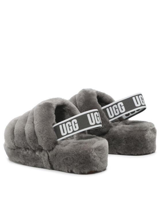 Ugg Тапочки Ugg W Fluff Yeah Slide 1095119 Сірий
