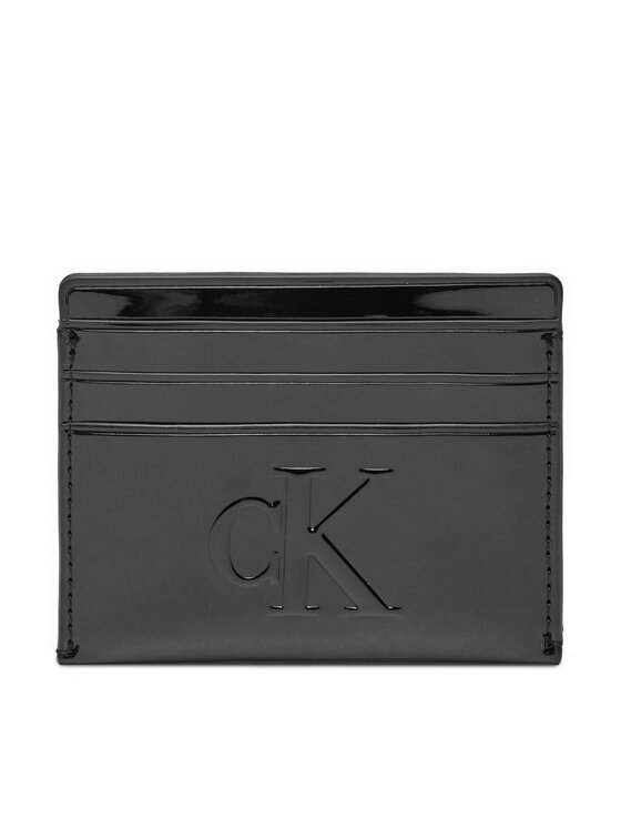 Calvin Klein Jeans Etui za kreditne kartice Calvin Klein Jeans Sculpted Cardcase6cc Im K60K613126 Crna