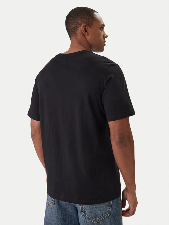 Jack & Jones Jack & Jones Футболка Orrganic Basic 12156101 Чорний Slim Fit