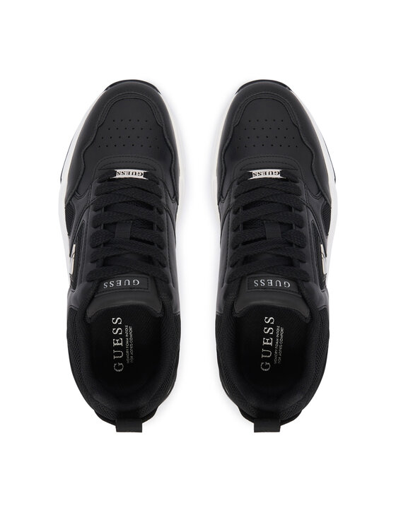 Guess Sneakers Guess FMFHEL ELL12 Negru