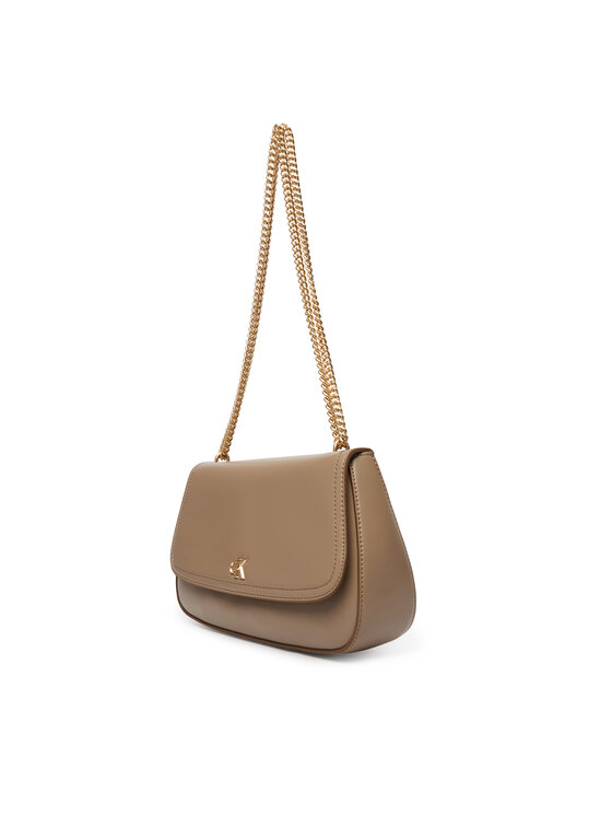Calvin Klein Kabelka Calvin Klein Ck Convertible Chain Medium Bag LV04F3171G Béžová