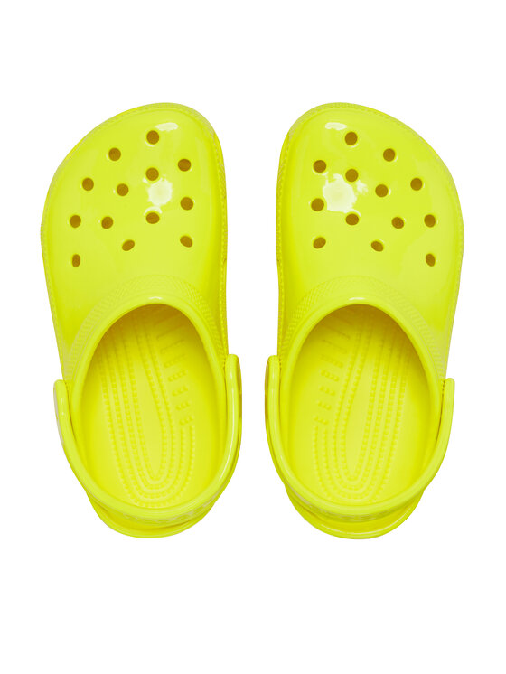 Crocs Iešļūcenes Crocs Classic Neon Hl Clog 209683 Dzeltens