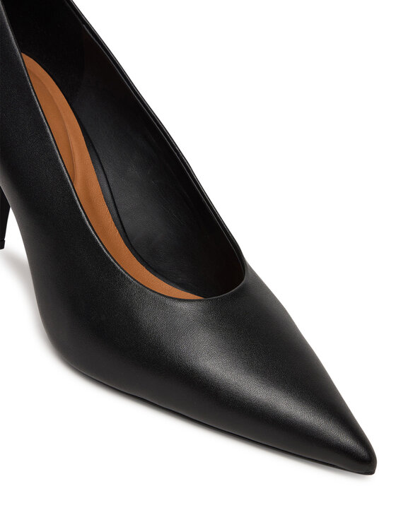 Tommy Hilfiger Salonarji Tommy Hilfiger Th Smooth Leather Pump FW0FW08960 Črna