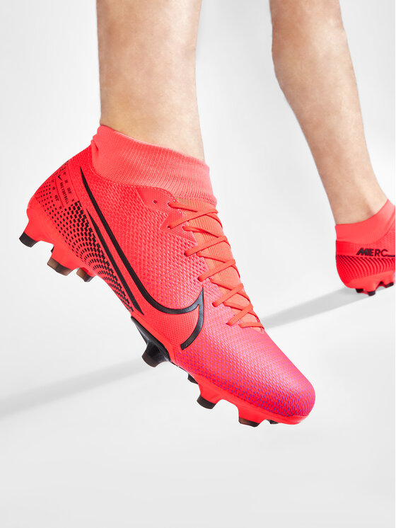 Nike Boty na fotball Nike Superfly 7 Academy Fg/Mg AT7946 606 Růžová