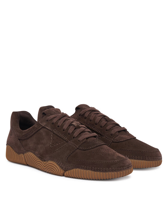 Clarks Снікерcи Clarks Sharpham Lace 26327296 Коричневий