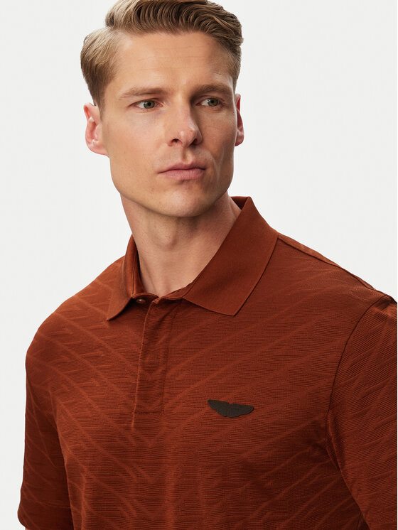 BOSS BOSS Polo C-Prout 180_AM 50565174 Marrón Regular Fit