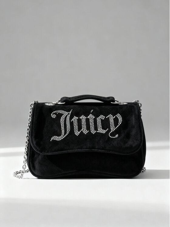 Juicy Couture Дамска чанта Juicy Couture CEO-BEJXT8762WPO Черен
