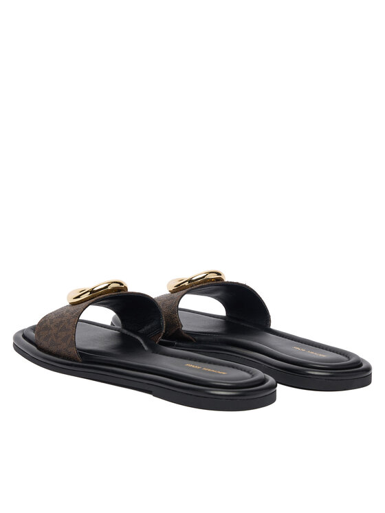 MICHAEL Michael Kors Шльопанці MICHAEL Michael Kors Milan 40F5MLFS1B Коричневий