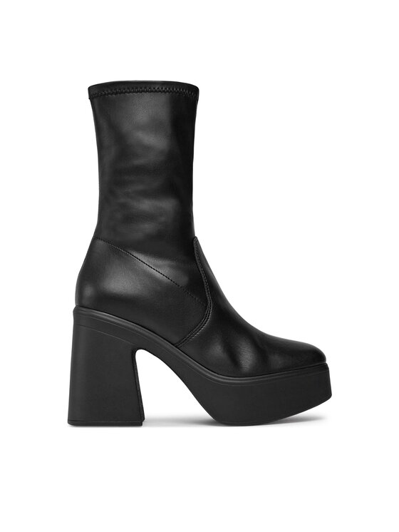 Steve Madden Īsie zābaki Steve Madden Low Phoenix SM11002629 SM11002629-001 Melns