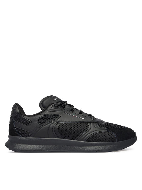 Tommy Hilfiger Sneakers Tommy Hilfiger Lightweight Runner Monocolor FM0FM05928 Nero