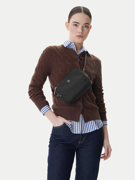 Tommy Hilfiger Bolso Tommy Hilfiger Poppy Th Crossover AW0AW15638 Negro