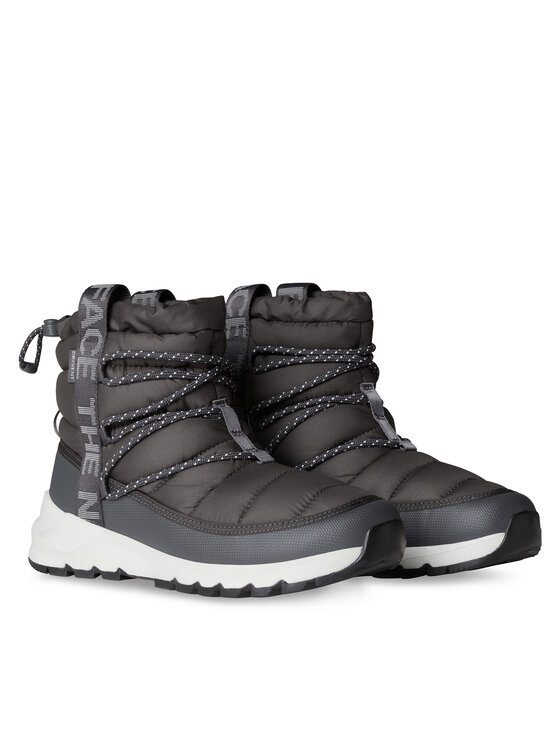 The North Face Škornji za sneg The North Face Thermoball Lace Up Wp NF0A5LWDCIH1 Siva