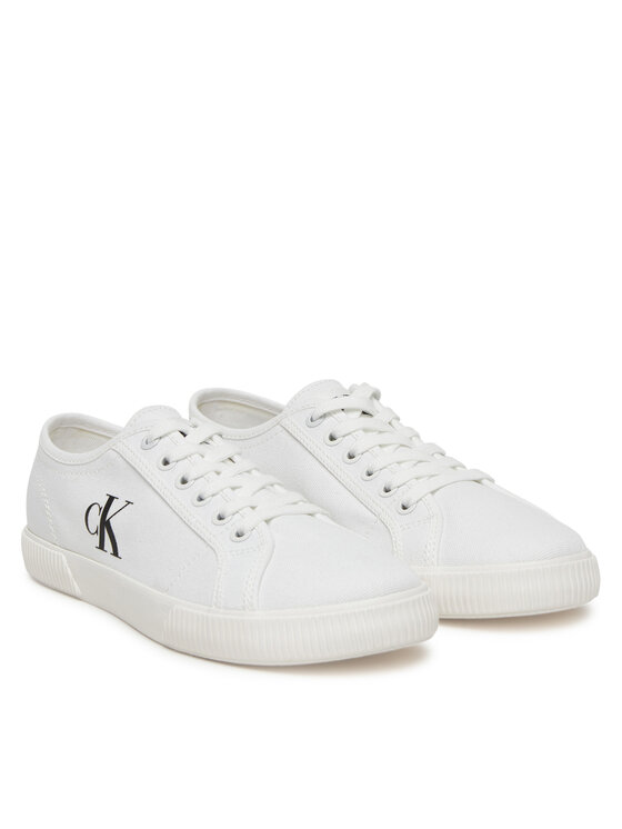 Calvin Klein Jeans Гуменки Calvin Klein Jeans Ess Vulc Low Cv Mg Wn YW0YW01762 Черен