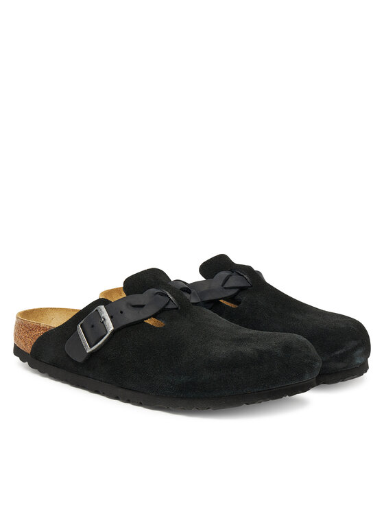 Birkenstock Шльопанці Birkenstock Boston Braided 1030497 Чорний