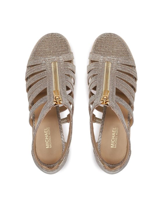 MICHAEL Michael Kors Еспадрильї MICHAEL Michael Kors Bradley Wedge 40S3BYMS3D Золотий