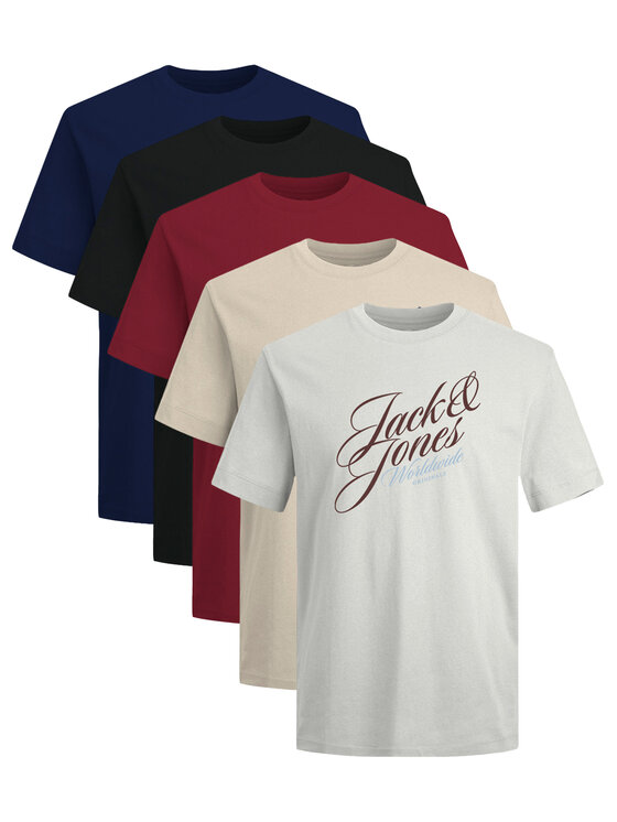 Jack & Jones Jack & Jones Conjunto de camisetas Inwood 12291656 De color Regular Fit
