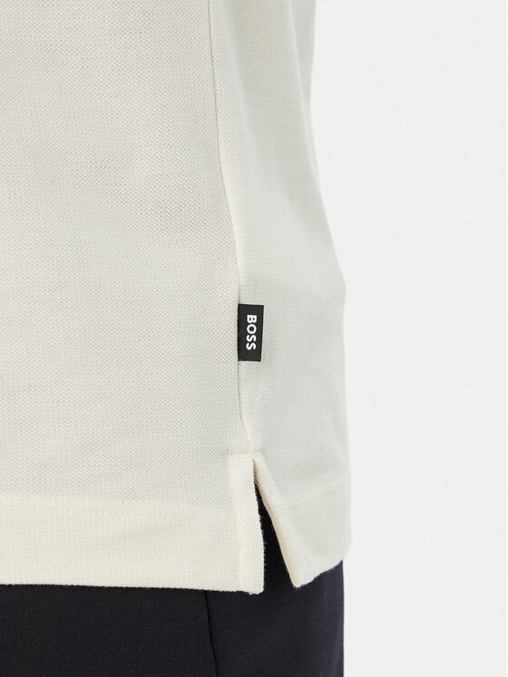 BOSS BOSS Camiseta H-Thompson 81 50565742 Crema Regular Fit