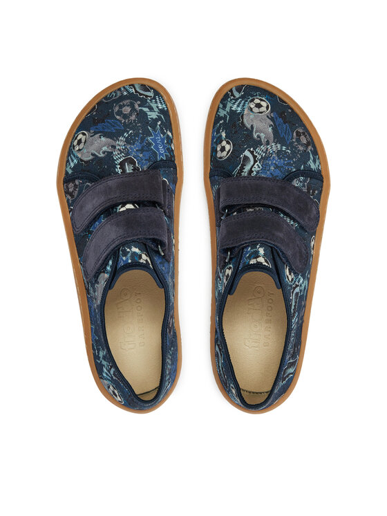 Froddo Copati Froddo Barefoot Canvas G1700390 D Modra
