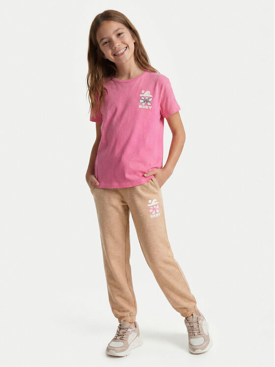 Roxy Roxy Футболка Lily ERGZT04139 Рожевий Regular Fit