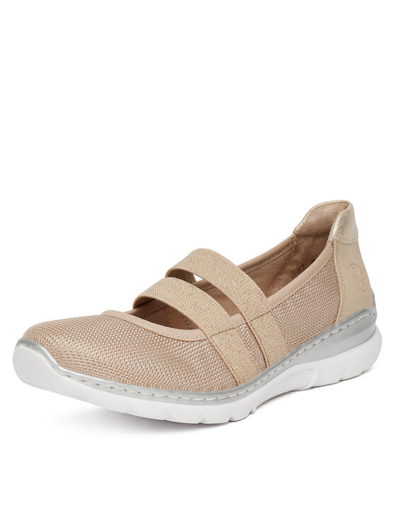 Rieker Pantofi Rieker L3281-62 Bej