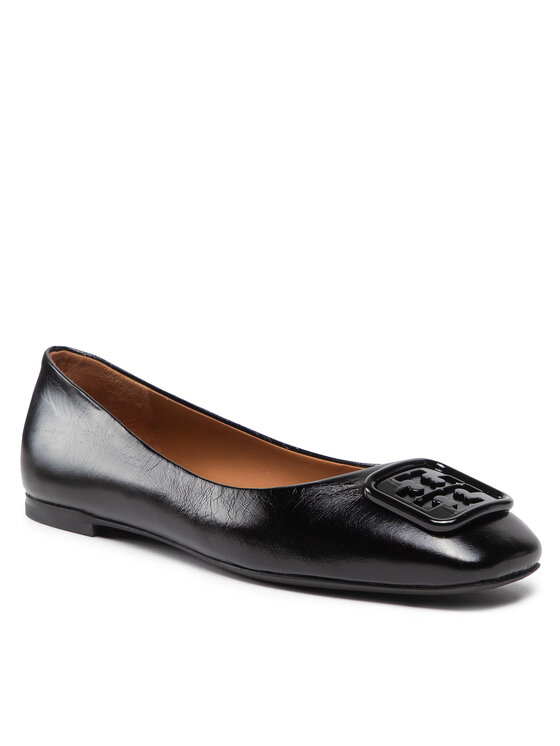 Tory Burch Балетки Tory Burch Georgia Ballet 86721 Чорний
