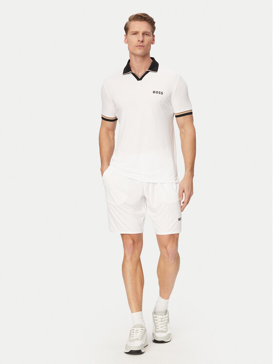 BOSS BOSS Polo Serve 2 50559200 Blanco Slim Fit
